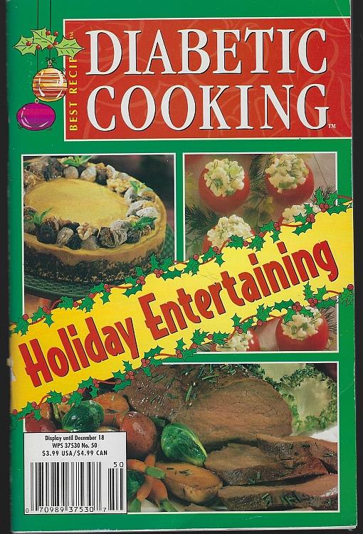 Image for DIABETIC COOKING MAGAZINE NOVEMBER/DECEMBER 2001