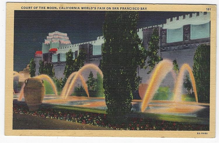Image for COURT OF MOON, CALIFORNIA WORLD'S FAIR ON SAN FRANCISCO BAY, CALIFORNIA