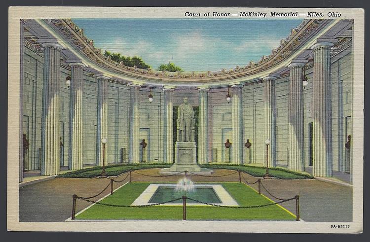 Image for COURT OF HONOR, MCKINLEY MONUMENT, NILES, OHIO