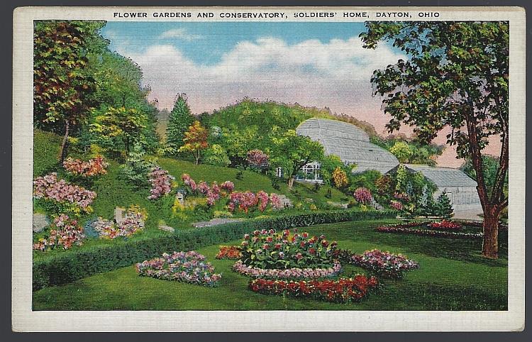 Image for FLOWER GARDEN AND CONSERVATORY, SOLDIERS' HOME, DAYTON, OHIO
