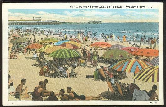 Image for SPOT ALONG THE BEACH ATLANTIC CITY, NEW JERSERY