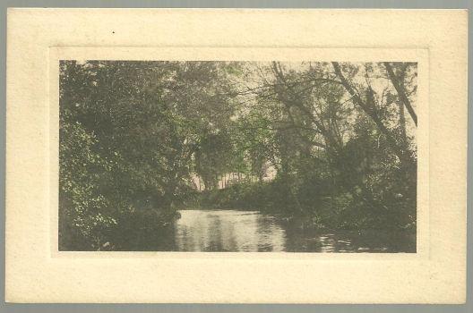 Image for RURAL LANDSCAPE WITH STREAM AND TREES