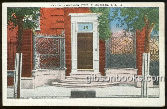 Image for OLD CHARLESTON STEPS, CHARLESTON, SOUTH CAROLINA