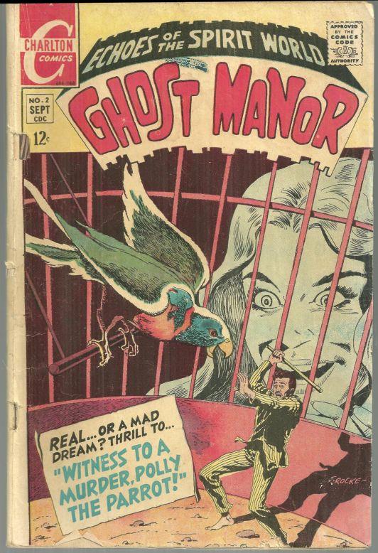 Image for GHOST MANOR COMIC SEPTEMBER 1968 Echoes of the Spirit World