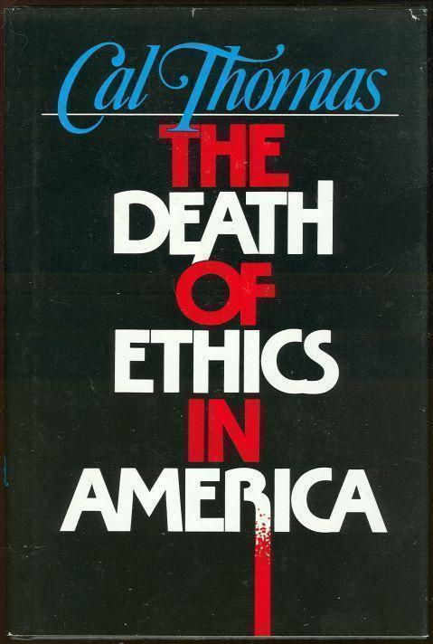 Image for DEATH OF ETHICS IN AMERICA